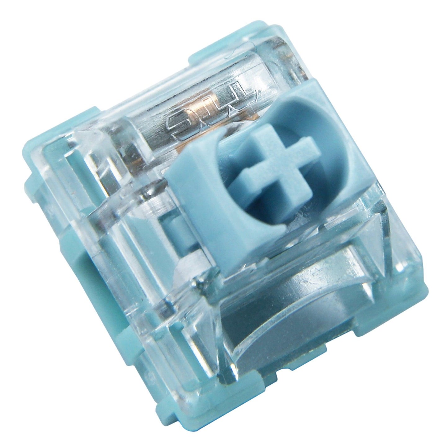 TTC 3 Pin 42g Tactile BLUISH WHITE (Factory Pre-lubed) SMD Switches For MX Mechanical Keyboard - IPOPULARSHOP