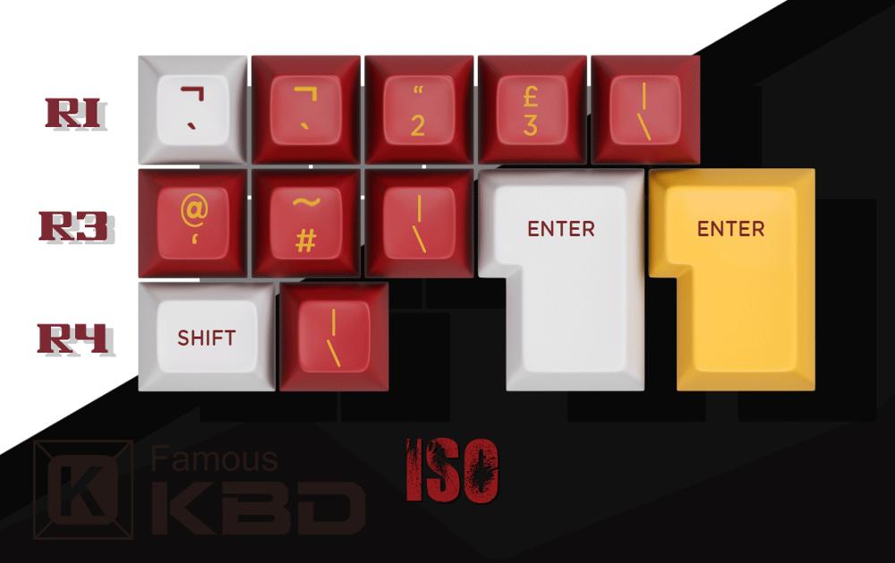 Maxkey Berserk R3 189key SA Keycap - IPOPULARSHOP