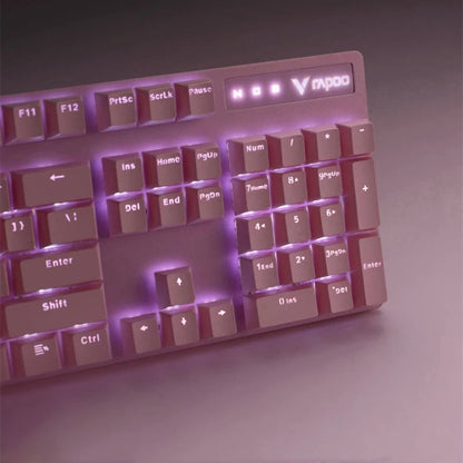 Rapoo V500PRO Wired Single Mode LED Mechanical  Keyboard - IPOPULARSHOP