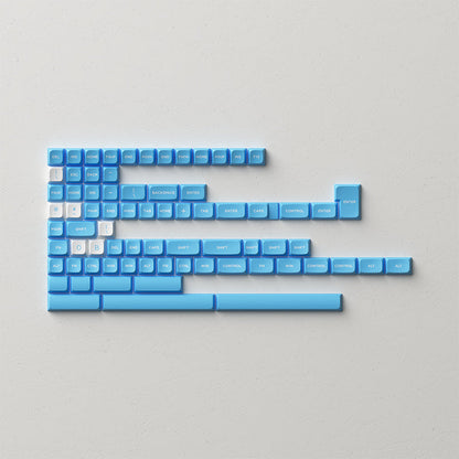 Akko Panda/Olivia/Neon/North Carolina Blue MDA PBT Keycaps - IPOPULARSHOP