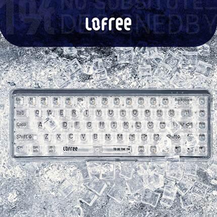 Lofree 1% Dual Mode Transparent Mechanical Keyboard - IPOPULARSHOP