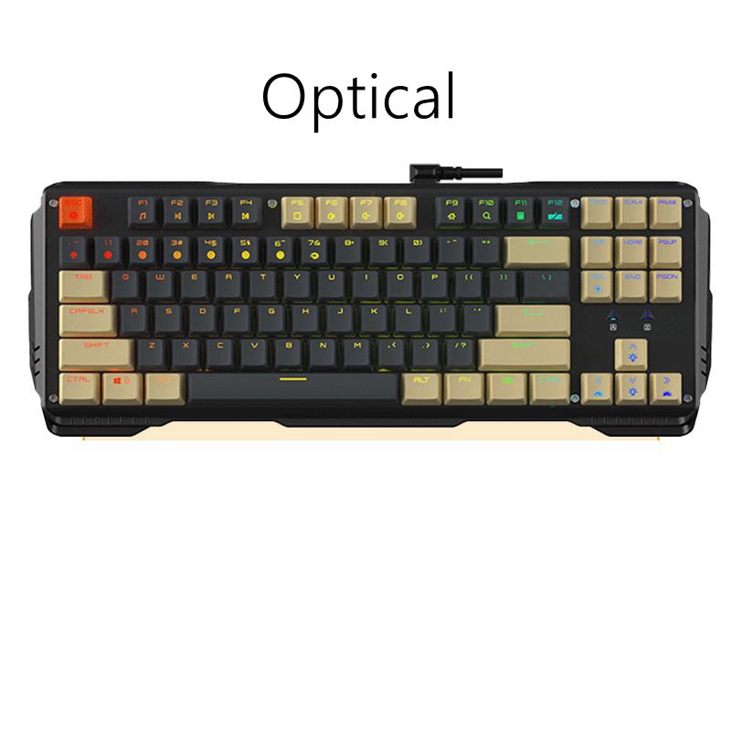 JAMESDONKEY 619RS 87Keys Wired Mechanical Gaming Keyboard - IPOPULARSHOP