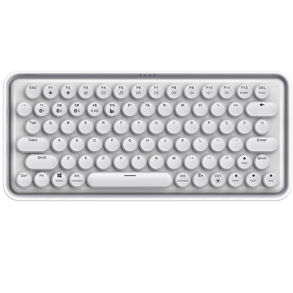 Rapoo Ralemo Pre5 Retro Punk Wired/Wireless 2.4G Bluetooth Mechanical Keyboard - IPOPULARSHOP