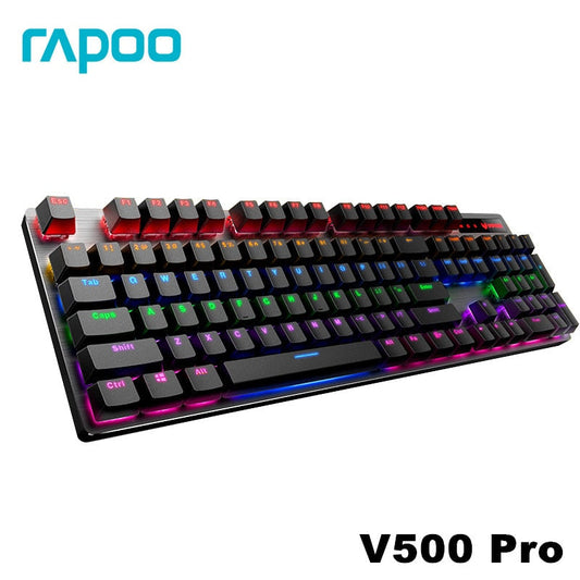 Rapoo V500 Alloy Version Mechanical Gaming Keyboard - IPOPULARSHOP