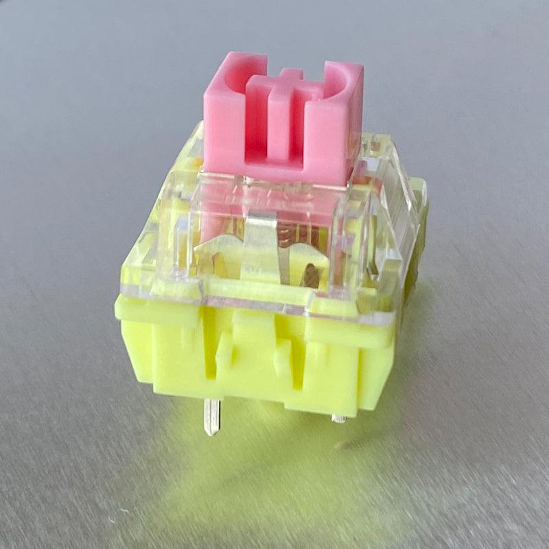 TTC Gold Pink V2 (2nd Generation) Switches, 3 Pin Linear 37gf Light Switch - IPOPULARSHOP