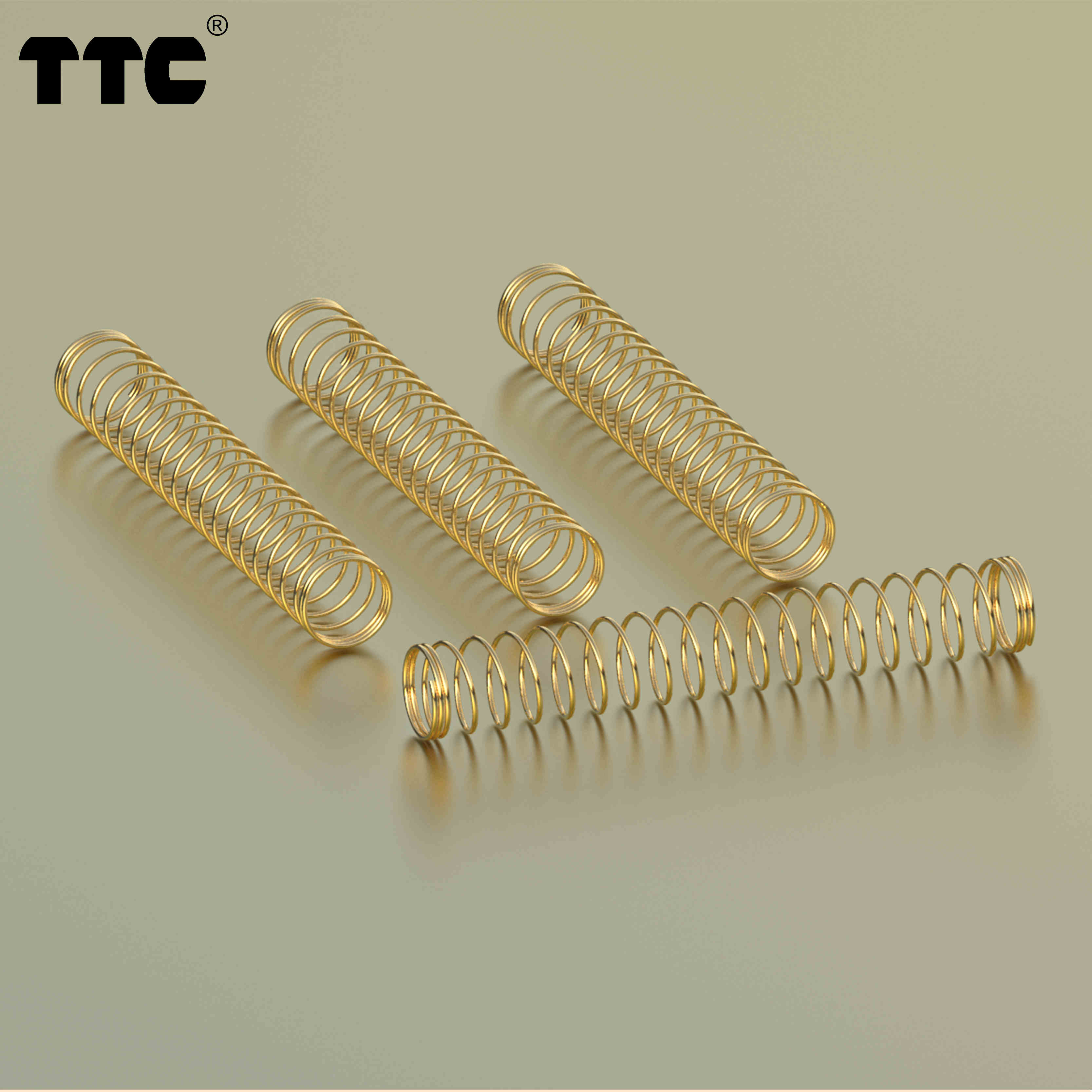 TTC 100pcs Gold-plated Springs for switches replacement (24.5mm ...