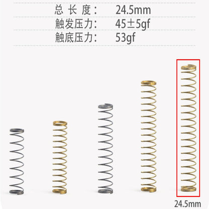 TTC 100pcs\Gold-plated Springs For switches Replacement - IPOPULARSHOP