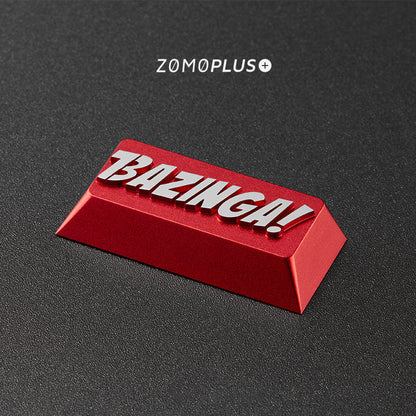 ZOMOPLUS BAZINGA TBBT Theme Aluminum Artisan Keycap - IPOPULARSHOP