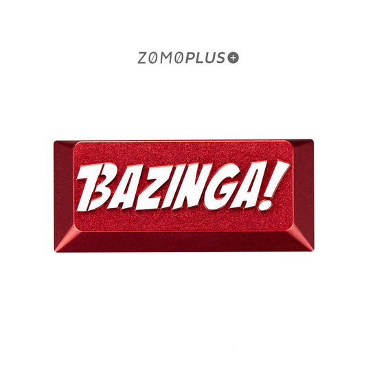 ZOMOPLUS BAZINGA TBBT Theme Aluminum Artisan Keycap - IPOPULARSHOP