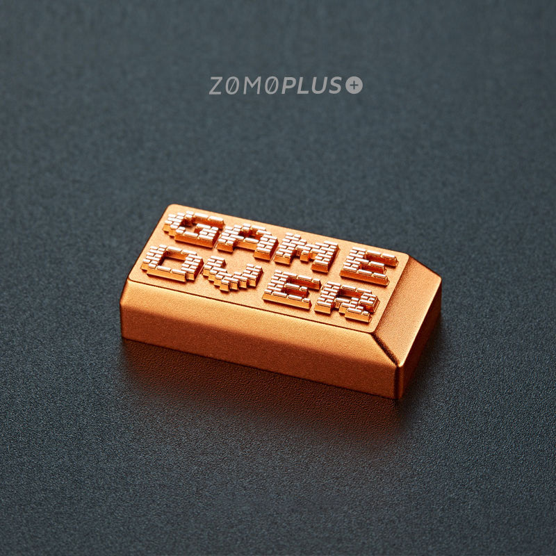 ZOMOPLUS Game Over Aluminum Artisan Keycap - IPOPULARSHOP