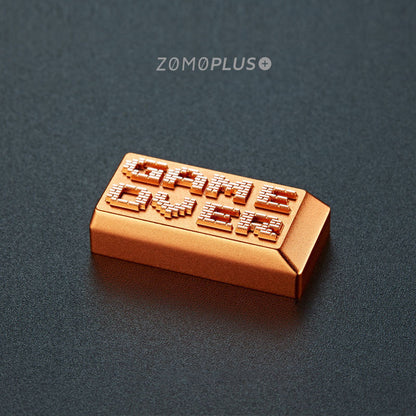 ZOMOPLUS Game Over Aluminum Artisan Keycap - IPOPULARSHOP