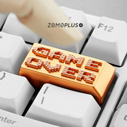ZOMOPLUS Game Over Aluminum Artisan Keycap - IPOPULARSHOP