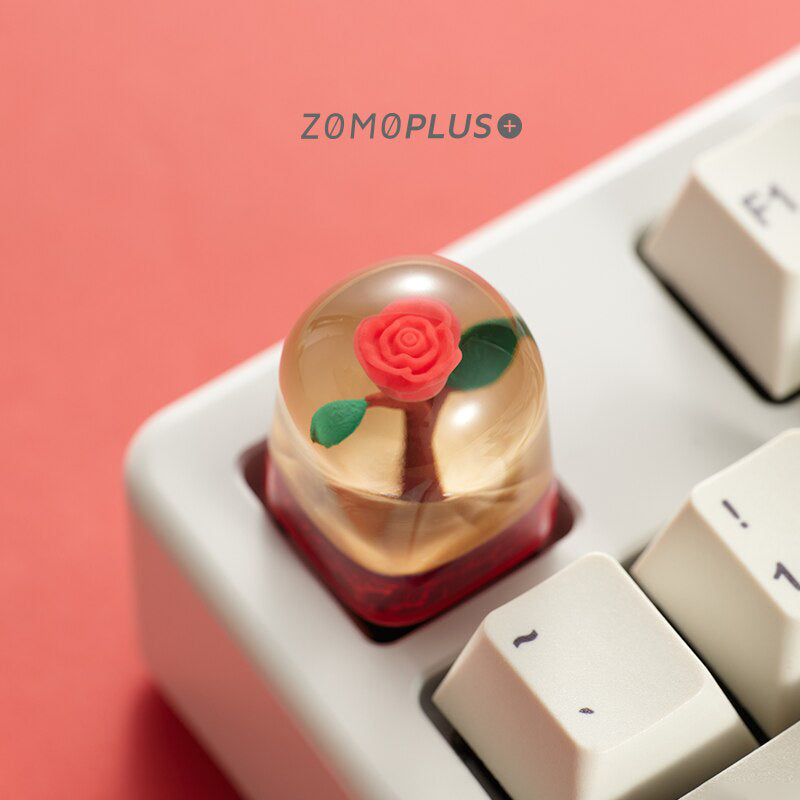 ZOMOPLUS LA Rose 3D Printed Artisan Keycap - IPOPULARSHOP