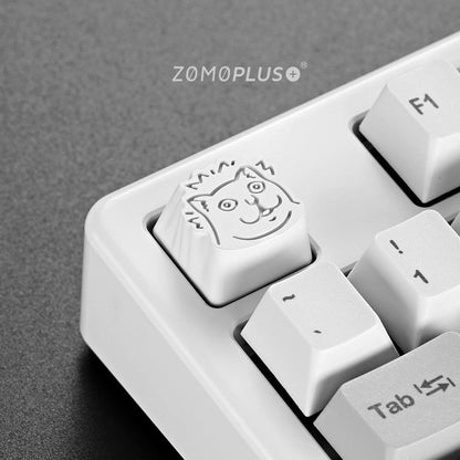 ZOMOPLUS Mur Cat Meme Aluminum Artisan Keycap - IPOPULARSHOP