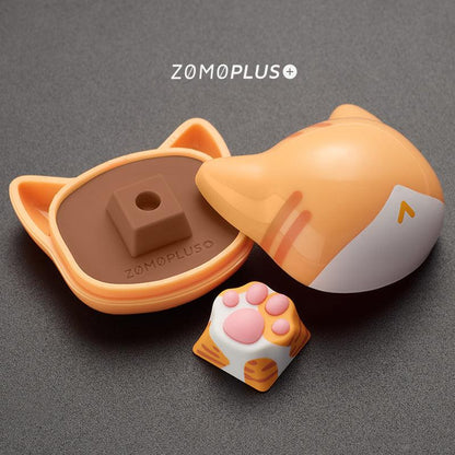 ZOMOPLUS Paw Multi-Color ABS Silicon Artisan Keycap - IPOPULARSHOP