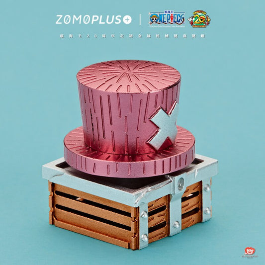 ZOMOPLUS One Piece Aluminum Luffys Hat Artisan Keycap - IPOPULARSHOP