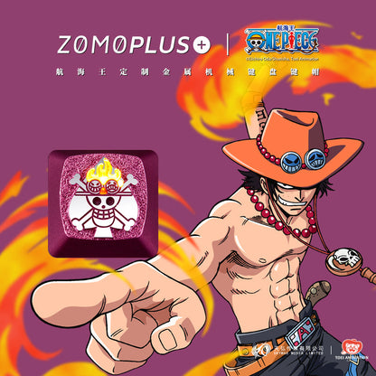 ZOMO PLUS X ONE PIECE Battle of Marineford Aluminum Artisan Keycap - IPOPULARSHOP