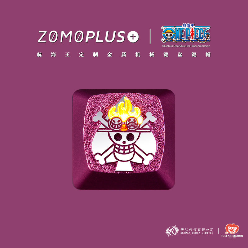 ZOMO PLUS X ONE PIECE Battle of Marineford Aluminum Artisan Keycap - IPOPULARSHOP