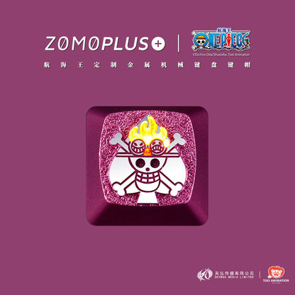 ZOMO PLUS X ONE PIECE Battle of Marineford Aluminum Artisan Keycap - IPOPULARSHOP