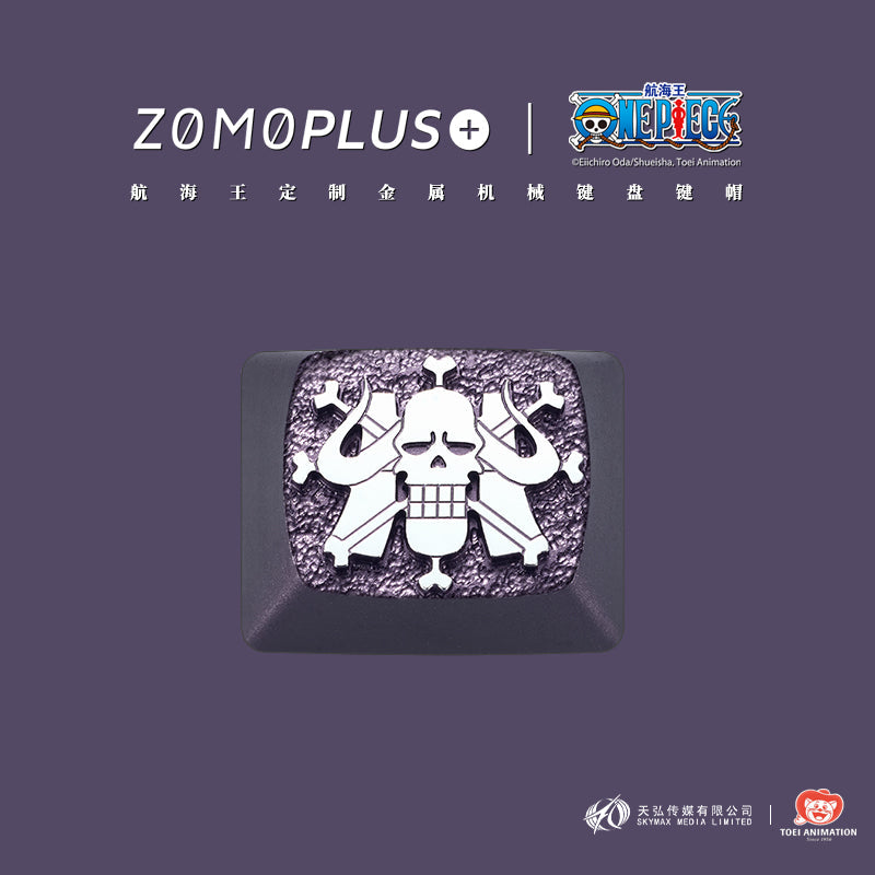 ZOMO PLUS X ONE PIECE Four Emperors Kaido Alumium Artisan Keycap - IPOPULARSHOP