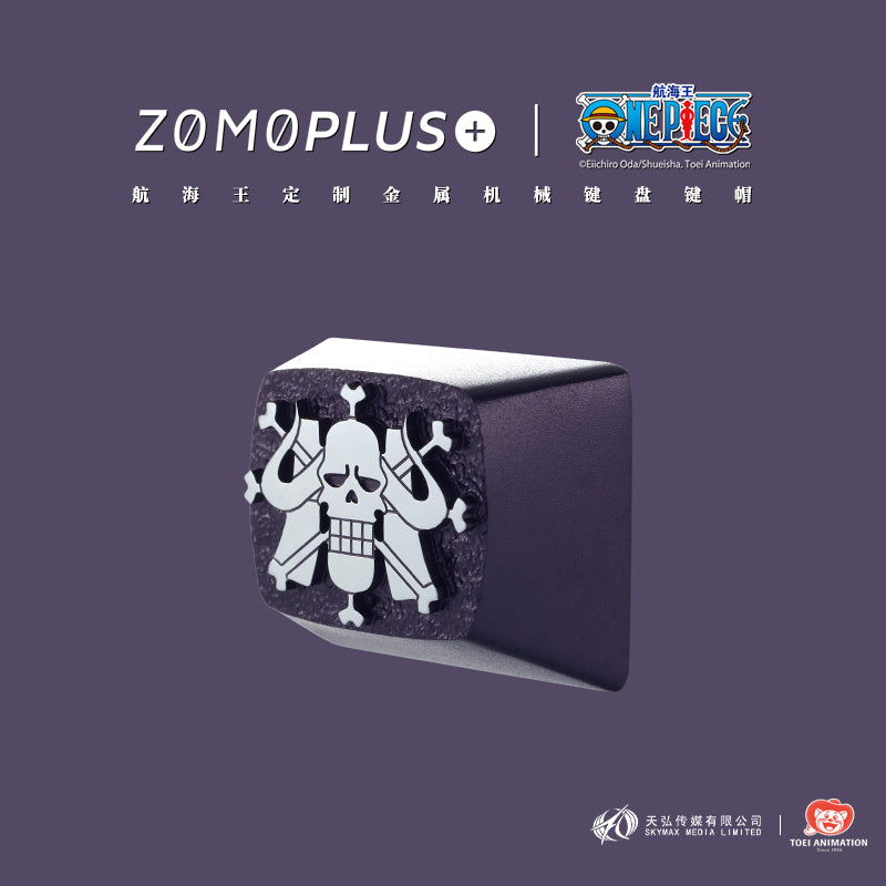 ZOMO PLUS X ONE PIECE Four Emperors Kaido Alumium Artisan Keycap - IPOPULARSHOP