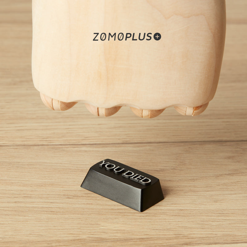 ZOMOPLUS You Died Aluminum Artisan Keycap - IPOPULARSHOP