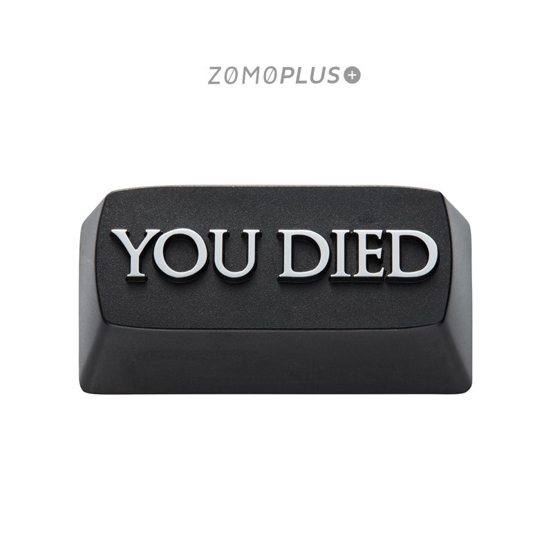 ZOMOPLUS You Died Aluminum Artisan Keycap - IPOPULARSHOP