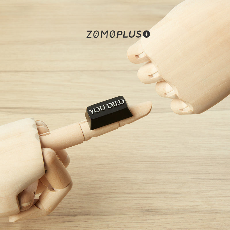 ZOMOPLUS You Died Aluminum Artisan Keycap - IPOPULARSHOP
