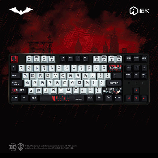 IROK FE87 Batman Wired Mechanical Keyboard - IPOPULARSHOP