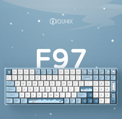 IQUNIX F97 Wintertide Aluminium Alloy Hot Swappable Mechanical Keyboard - IPOPULARSHOP