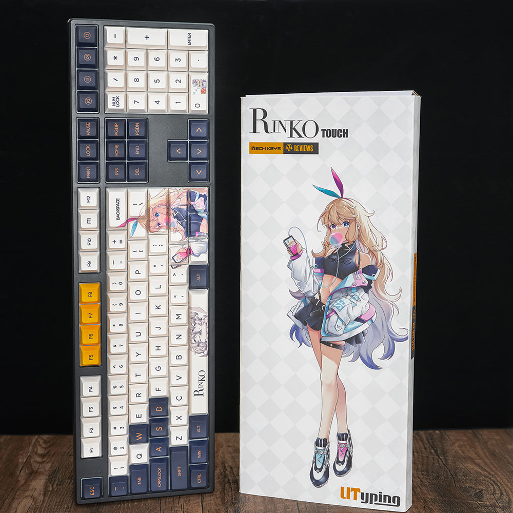 Z Review Rinko Touch Cherry Profile Keycaps Set - IPOPULARSHOP