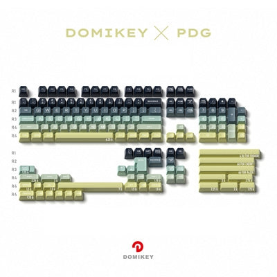 DOMIKEY Polar Light SA Profile Keycaps Set - IPOPULARSHOP