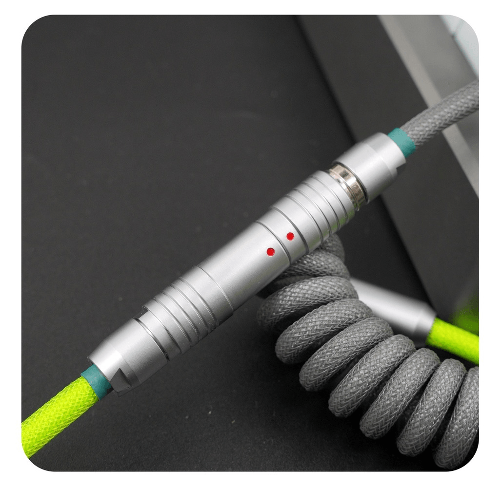 GeekCable Grey Handmade Customized Mechanical Keyboard Cable - IPOPULARSHOP