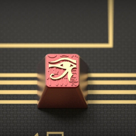 Helix Lab Eye of Horus CNC Metal Keycap - IPOPULARSHOP