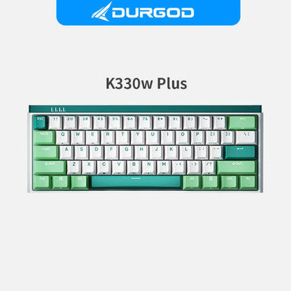 DURGOD K330W PLUS Wireless Hot-Swap Mechanical Keyboard - IPOPULARSHOP