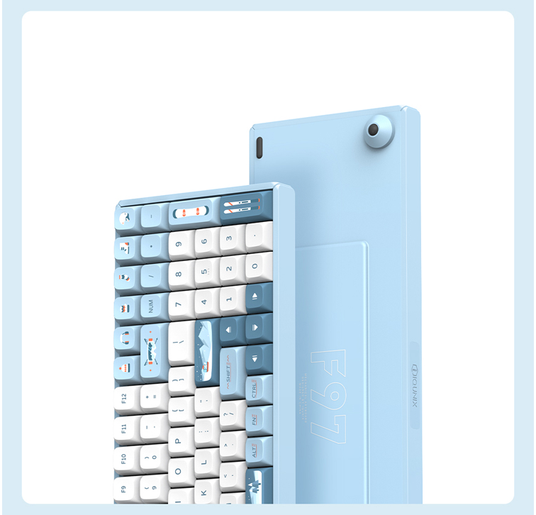 IQUNIX F97 Wintertide Aluminium Alloy Hot Swappable Mechanical Keyboard - IPOPULARSHOP