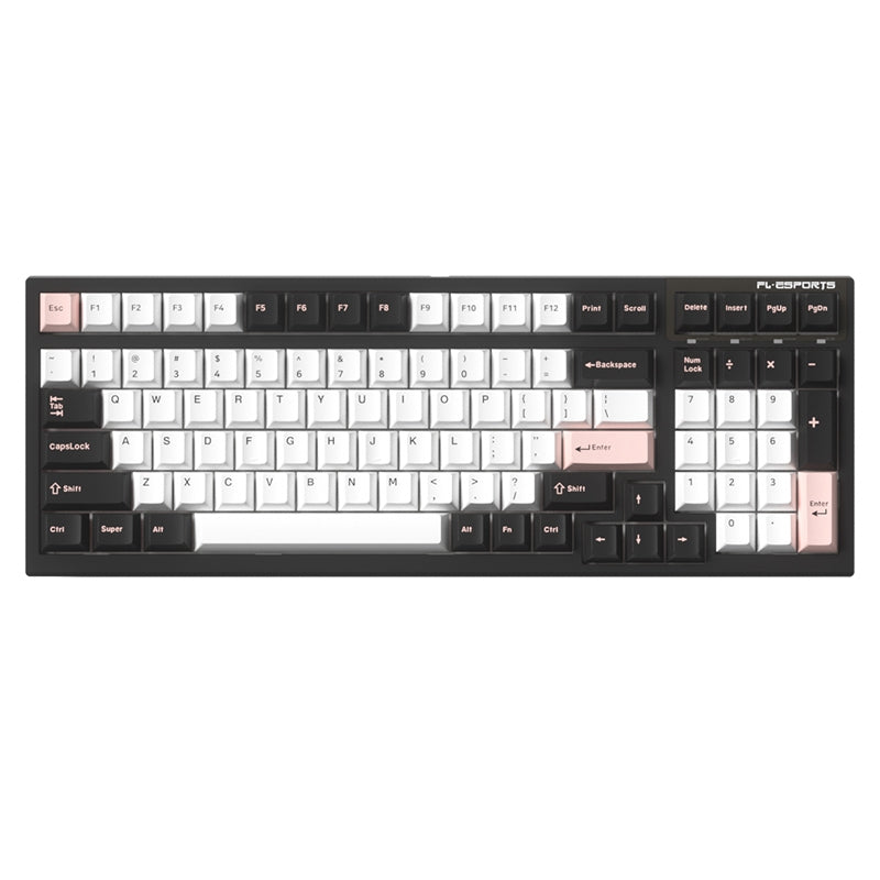 FL·ESPORTS FL100 Three Mode Mechanical Keyboard - IPOPULARSHOP