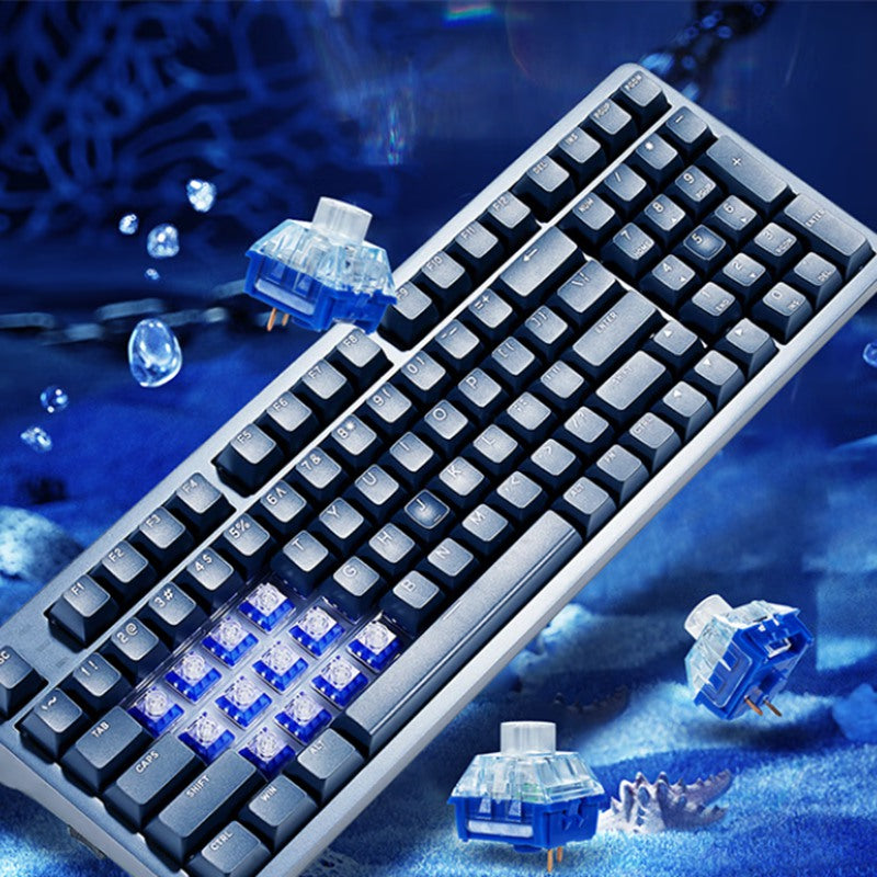 Hyeku Y10 Aluminium Alloy DIY Mechanical Keyboard - IPOPULARSHOP