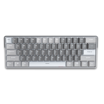 Kzzi K61 RGB Three Mode TTC Mechanical Keyboard - IPOPULARSHOP