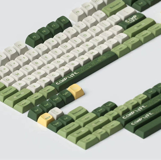 KeyTok Camping PBT KDA Keycaps - IPOPULARSHOP