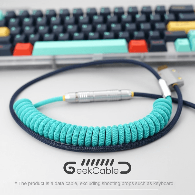 GeekCable Manual Type-C/Mini-USB/Micro-USB Custom Mechanical Keyboard Cable - IPOPULARSHOP