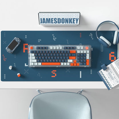 JAMESDONKEY RS6 Transparent Hot-swap Mechanical Keyboard - IPOPULARSHOP