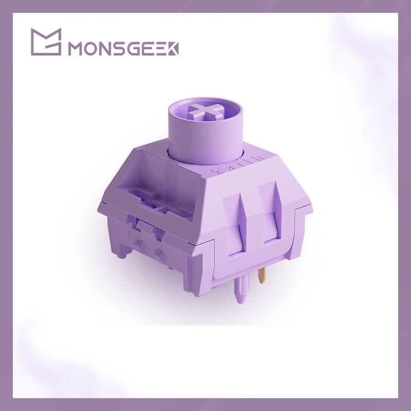 MONSGEEK X Kailh Ice Cream Purple/Pink Switches - IPOPULARSHOP