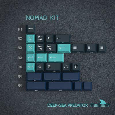 KBDfans Deep-sea Predator Cherry Keycaps Set - IPOPULARSHOP