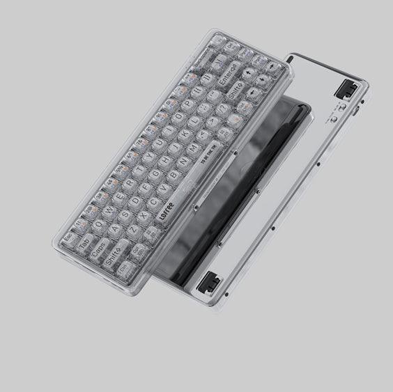 Lofree 1% Dual Mode Transparent Mechanical Keyboard - IPOPULARSHOP