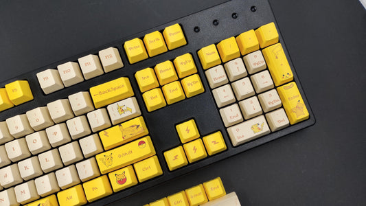 Pikachu keycaps set - IPOPULARSHOP